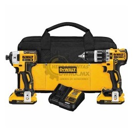 Combo de Taladro y Llave de Impacto DeWalt DCK287D2