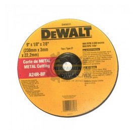 Disco Abrasivo Corte Metal DEWALT DW00221