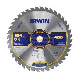 Disco de Corte Fino 7-1/4" X 40T IRWIN 15230LA