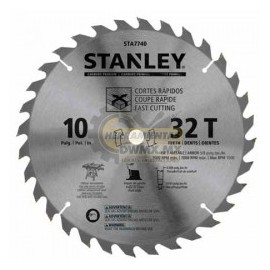 Disco Sierra para Madera 10" x 32D Stanley STA7740