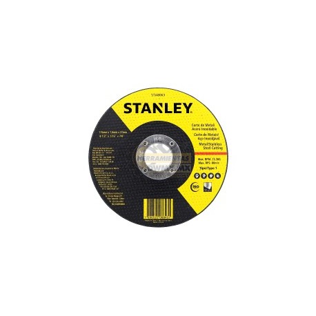 Disco Abrasivo 4-1/2" Stanley STA8063